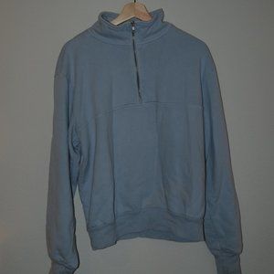 brandy melville quarter zip sweater
